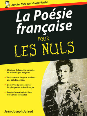 cover image of La Poésie française Pour les Nuls